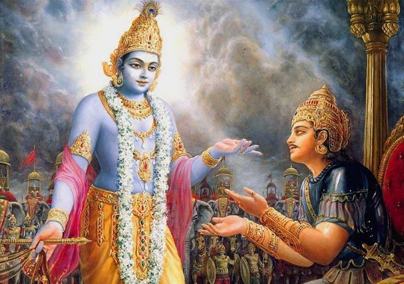 Krishna and Karna